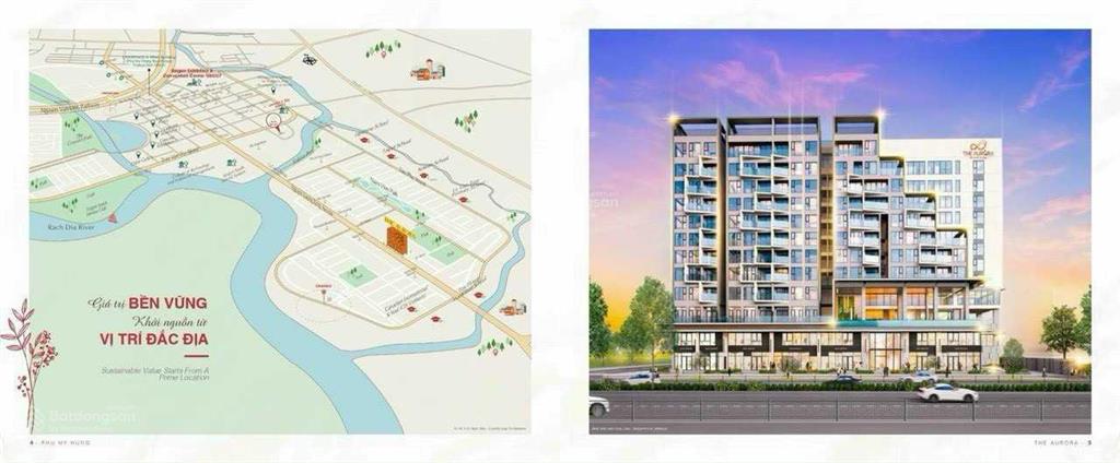 Bán shophouse dự án the aurora, ngay mặt tiền đường nguyễn lương bằng, vay lãi suất 0%