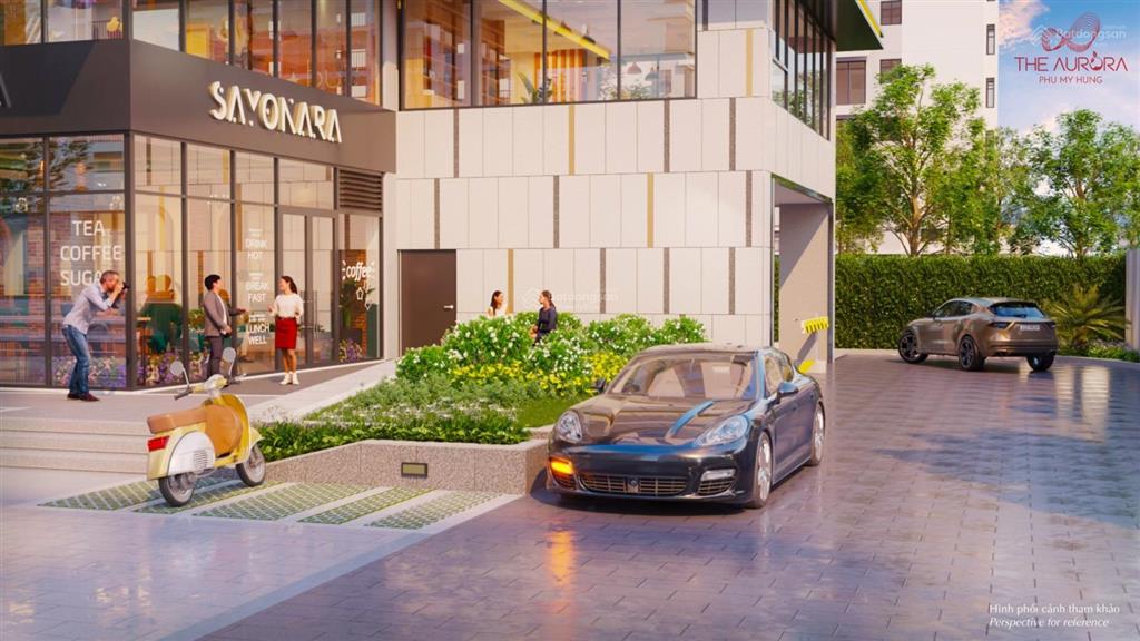 Bán shophouse dự án the aurora, ngay mặt tiền đường nguyễn lương bằng, vay lãi suất 0%