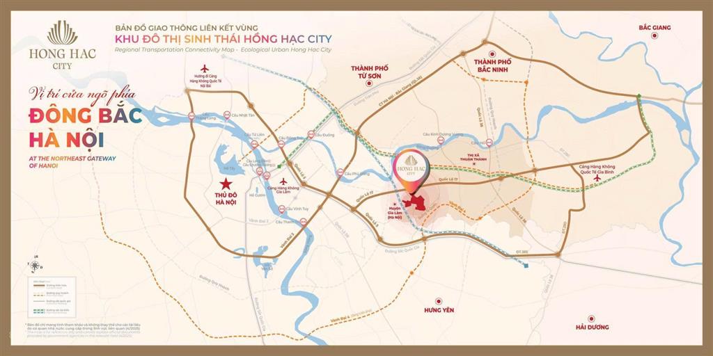 Biệt thự song lập dự án hồng hạc city bắc ninh giá f0, chiết khấu lên tới 9%, vay 0% ls