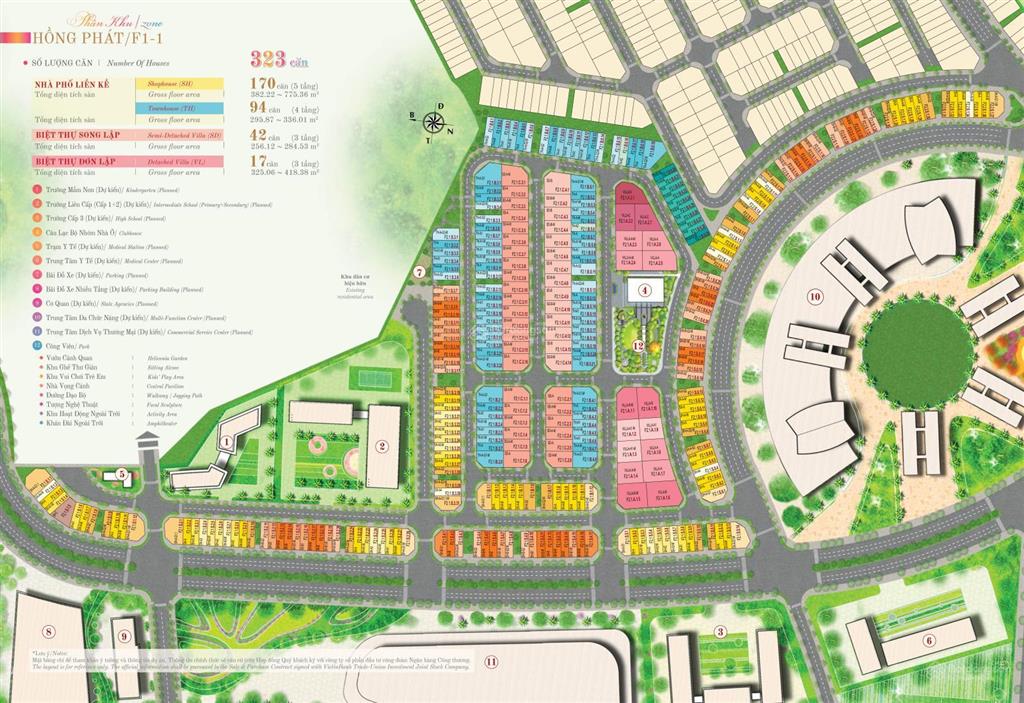 Biệt thự song lập dự án hồng hạc city bắc ninh giá f0, chiết khấu lên tới 9%, vay 0% ls