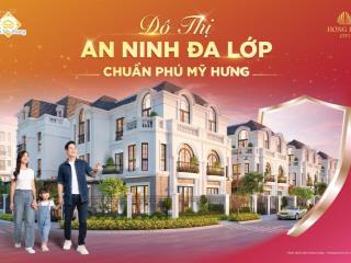 Bán suất biệt thự vườn tân cổ điển 200m2, 3 tầng tại kđt hồng hạc, tiện ích cao cấp. vay ưu đãi 0%