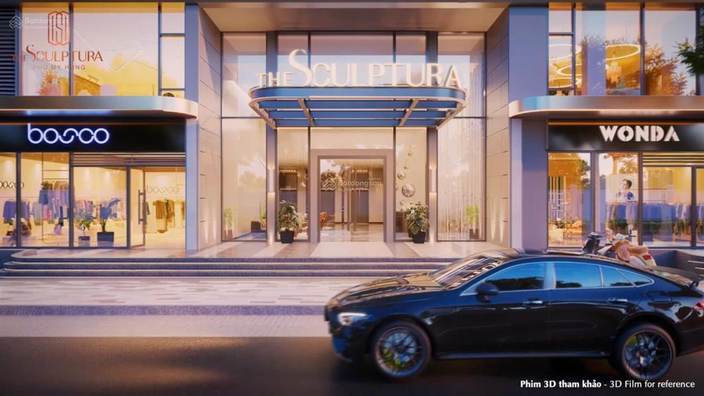 Shophouse dự án the sculptura phú mỹ hưng, mua trực tiếp cđt, thanh toán dài hạn, vị trí trung tâm