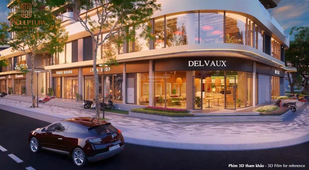 Shophouse dự án the sculptura phú mỹ hưng, mua trực tiếp cđt, thanh toán dài hạn, vị trí trung tâm