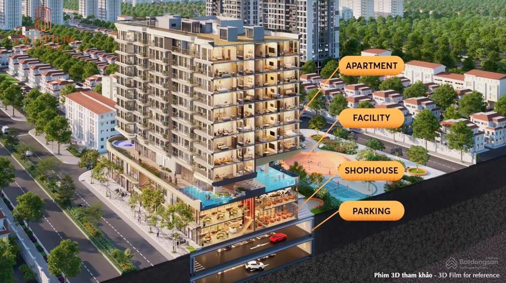 Shophouse dự án the sculptura phú mỹ hưng, mua trực tiếp cđt, thanh toán dài hạn, vị trí trung tâm