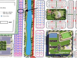 Bán song lập 228m2 view sông, sân vườn rộng sau nhà tại vin đan phượng giá 145tr/m2