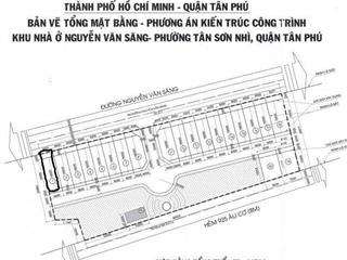 Chuẩn bị mở bán đất dự án khu nhà ở nguyễn văn săng, tân phú. xây tự do