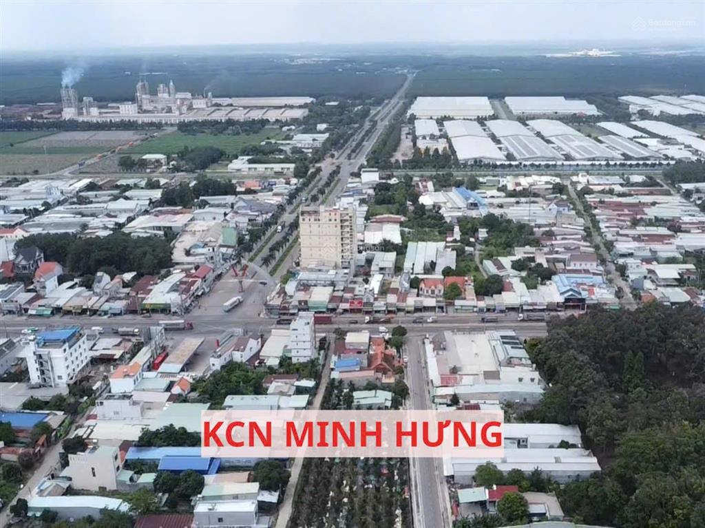 Bán đất ngay kcn minh hưng 3, 595 triệu, 214 m2 đường nhựa