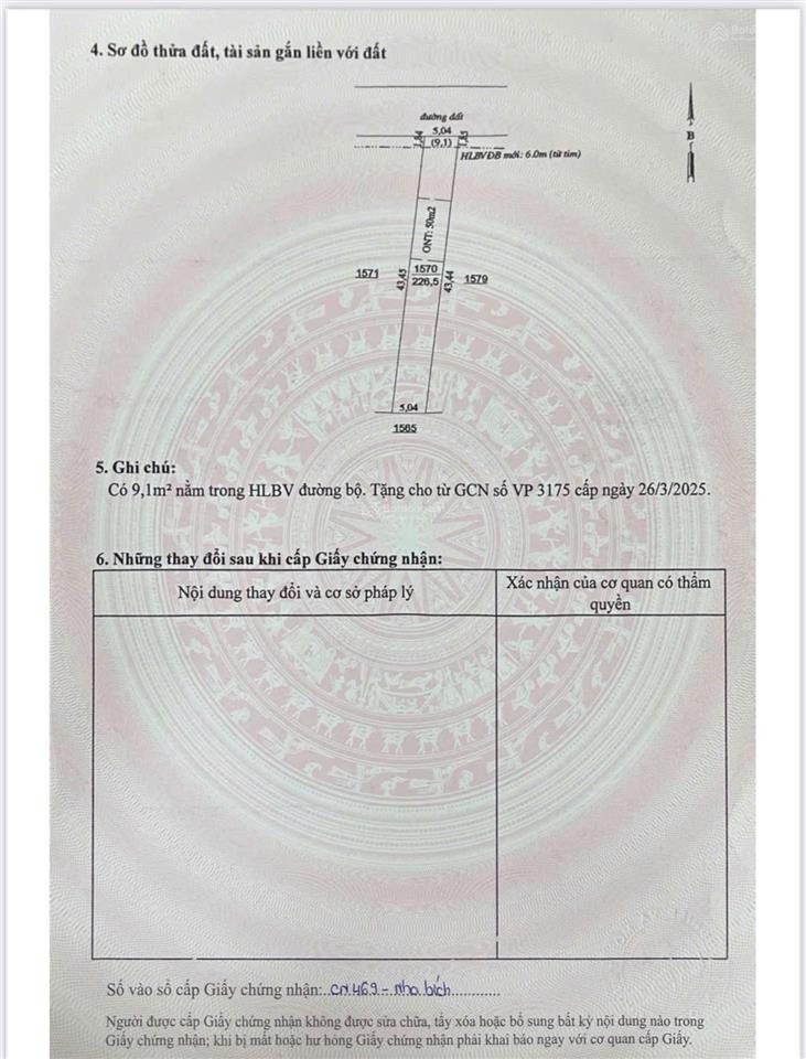 Cần tiền lại lô đất ngay chợ minh thắng, cách ql14 vào 50m, đường đang làm nhựa hơn 200m2