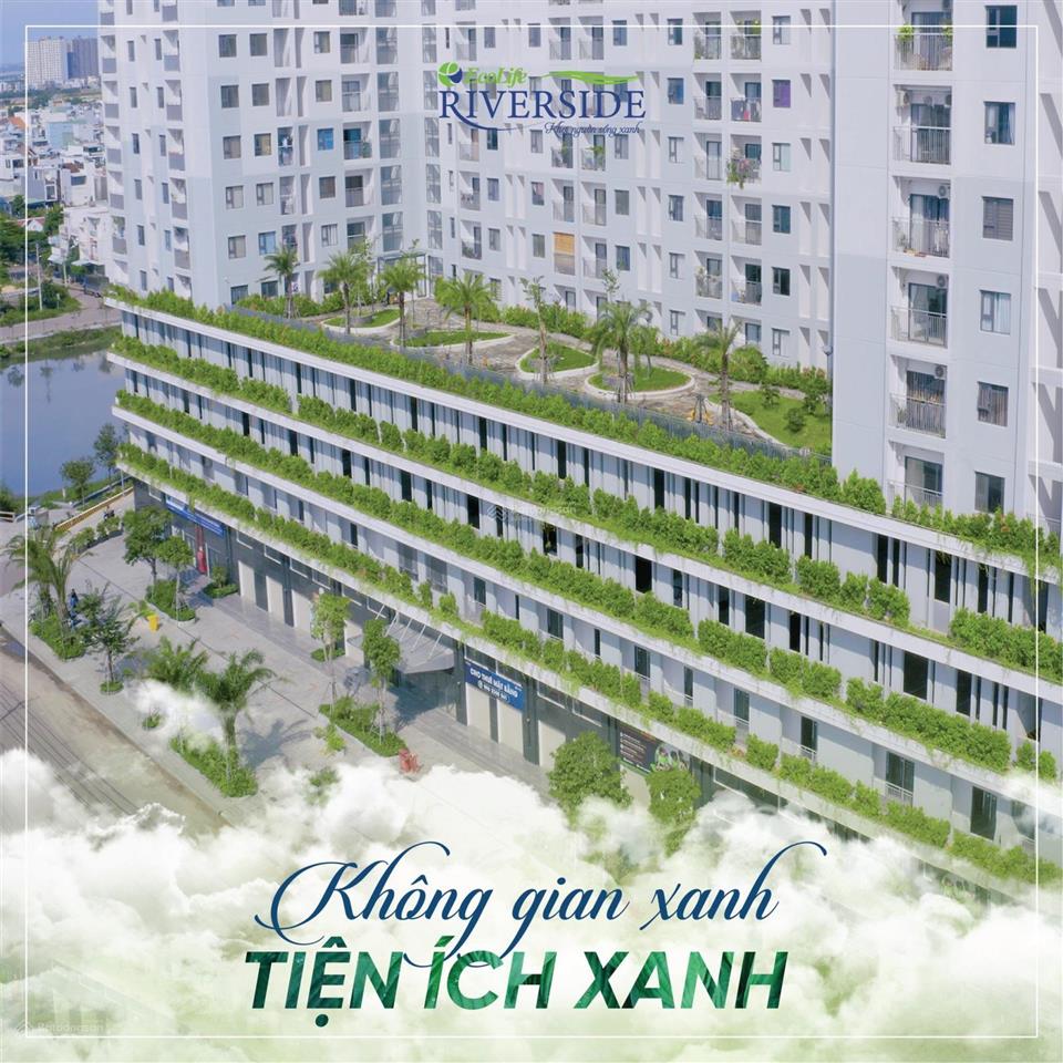 Cô chú chủ nhà cần bán căn hộ ecolife  2pn view sông, mát mẻ