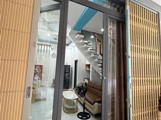 Nhà mới 2 tầng hẻm thông đường Cao Xuân Dục P12 Q8.Giá 3,39tỷ TL