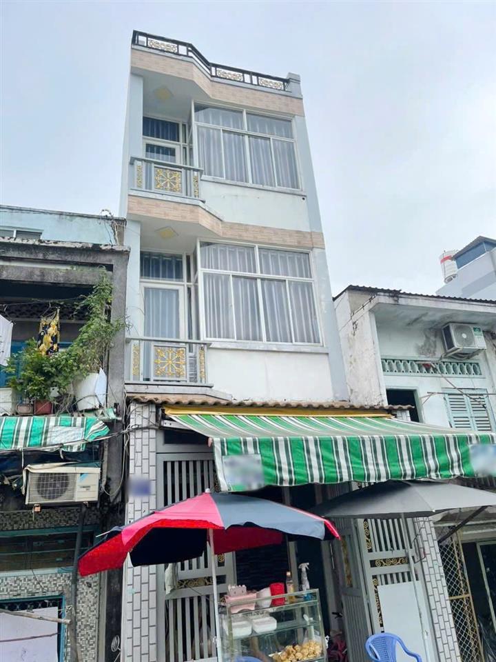 Nhà 4 tầng mặt tiền đường Ụ Cây P10 Q8. Giá: 4.78 tỷ