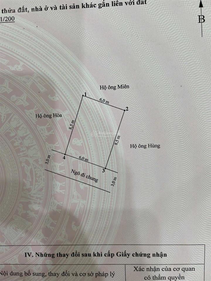 Bán đất hòa nghĩa, dương kinh, hải phòng, 980 triệu, 51m2 hot!