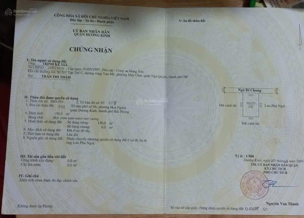 Siêu phẩm hàng xóm vinhome đường to ngõ rộng tại hòa nghĩa, dương kinh.