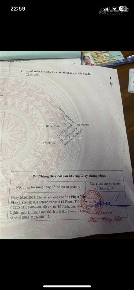 Bán nhà 2 tầng hải thành 2 , dương kinh