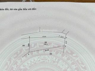 Chủ nhà gửi bán 146m2 đất thanh oai giá rẻ, sổ đỏ cầm tay