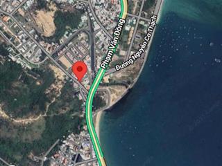Bán đất góc đường ngô văn sở cách đường phạm văn đồng 50m, vĩnh hoà, nha trang 136,7m2 chỉ 10,5 tỷ