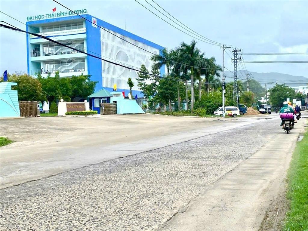 Chỉ 24,5 triệu/m2 bán đất gần trường đh thái bình dương, đường mai thị dõng, vĩnh ngọc, nha trang