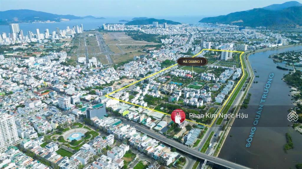 Lô góc đối diện công viên khu đô thị hà quang 1 phường nam nha trang giá 90 triệu/m2