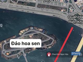 Bán lô đất cực đẹp view trực diện sông quán trường, tdc hòn rớ 2, phường nam nha trang.