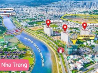 Bán căn hộ view sông và view sun group siêu đẹp  ct1 riverside luxury nha trang.