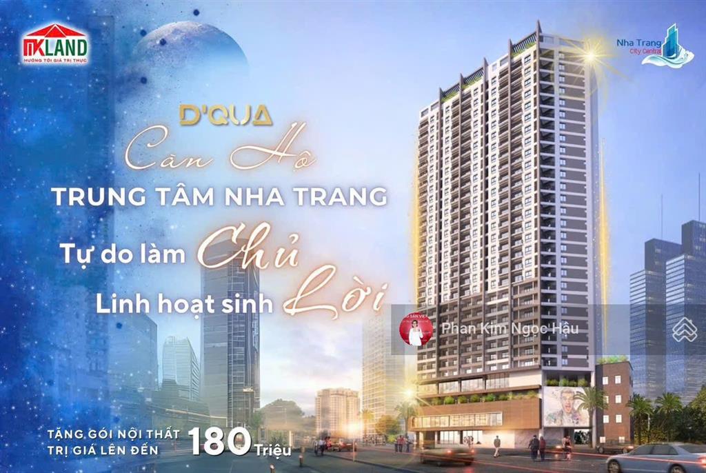 Sở hữu căn hộ dqua hotel nha trang, pháp lý sổ hồng, dòng tiền ổn định, giá f0 từ chủ đầu tư
