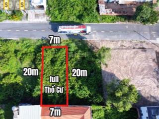 Bán đất full thổ cư  lộc an gần biển hồ tràm 15p nhanh tay ạ