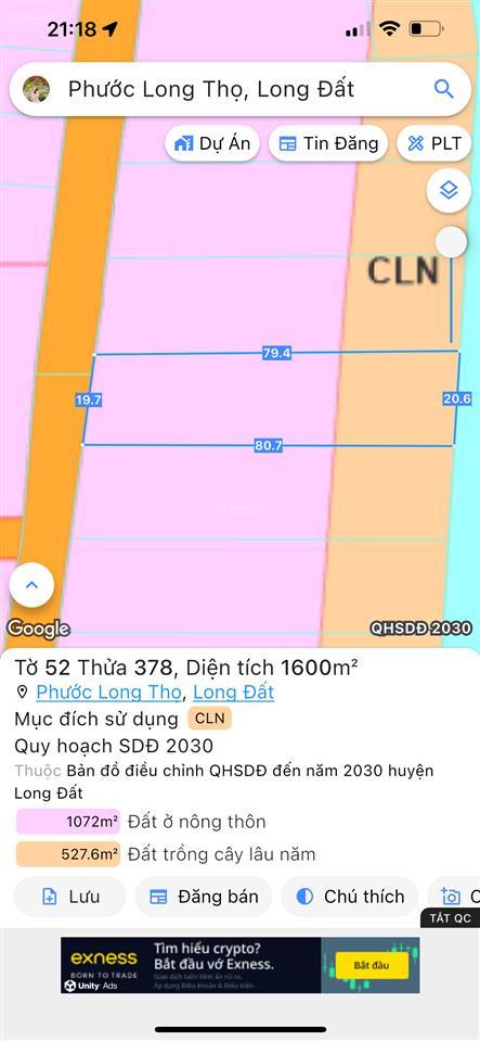Bán lô biệt thự 1637m2 sẵn 240m2 thổ cư đường nhựa nguyễn huệ  đất đỏ  tp hcm