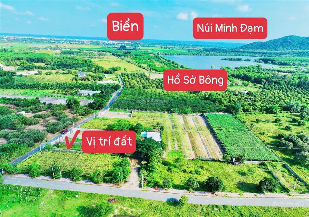 Gần biển  thị trấn phước hải  ngay hồ sở bông  cách lan rừng resort chỉ 3km
