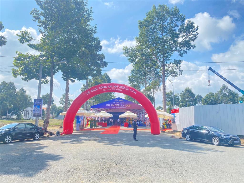 Bán nền sổ đỏ khu đô thị stella mega  khu dân cư ngân thuận cũ đầy đủ diện tích, lộ giới