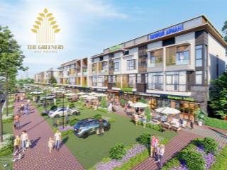 Shophouse the greenery hải phòng đường 66m, giá 8,3x tỷ  nhà phố ven sông chân cầu nguyễn trãi