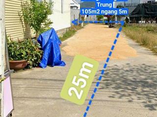 Đất full thổ 105m2 giá 1 tỷ 590 triệu tại Thôn Trung Vĩnh Phương Tp Nha Trang. 