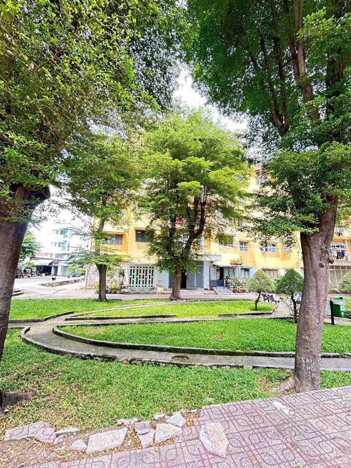 2,07 tỷ  cc bùi minh trực p6 q8, 45,3m2 shr căn góc 1pn lầu 1 tiện di chuyển . hhmg 25tr