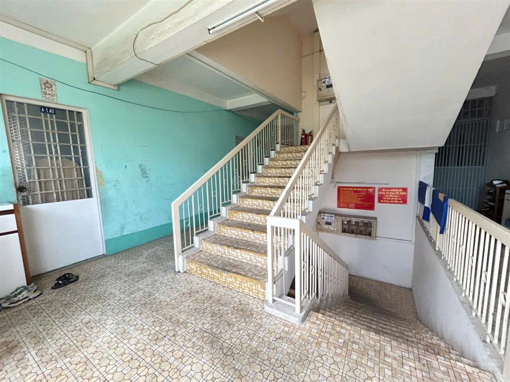 2,07 tỷ  cc bùi minh trực p6 q8, 45,3m2 shr căn góc 1pn lầu 1 tiện di chuyển . hhmg 25tr