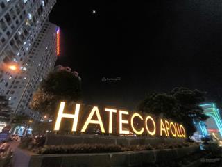 Bán gấp cc hateco apollo view hồ 65m2, 2pn, 2wc, tiện ích đầy đủ tại hà nội