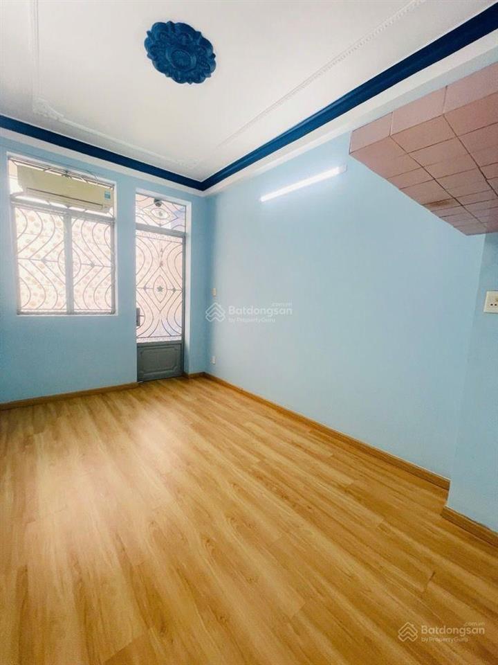 Ngang 5.7m, bán nhà nơ trang long bình thạnh, 3 tầng, 4 pn, cách hẻm ô tô 1 căn, nở hậu, 7.15 tỷ