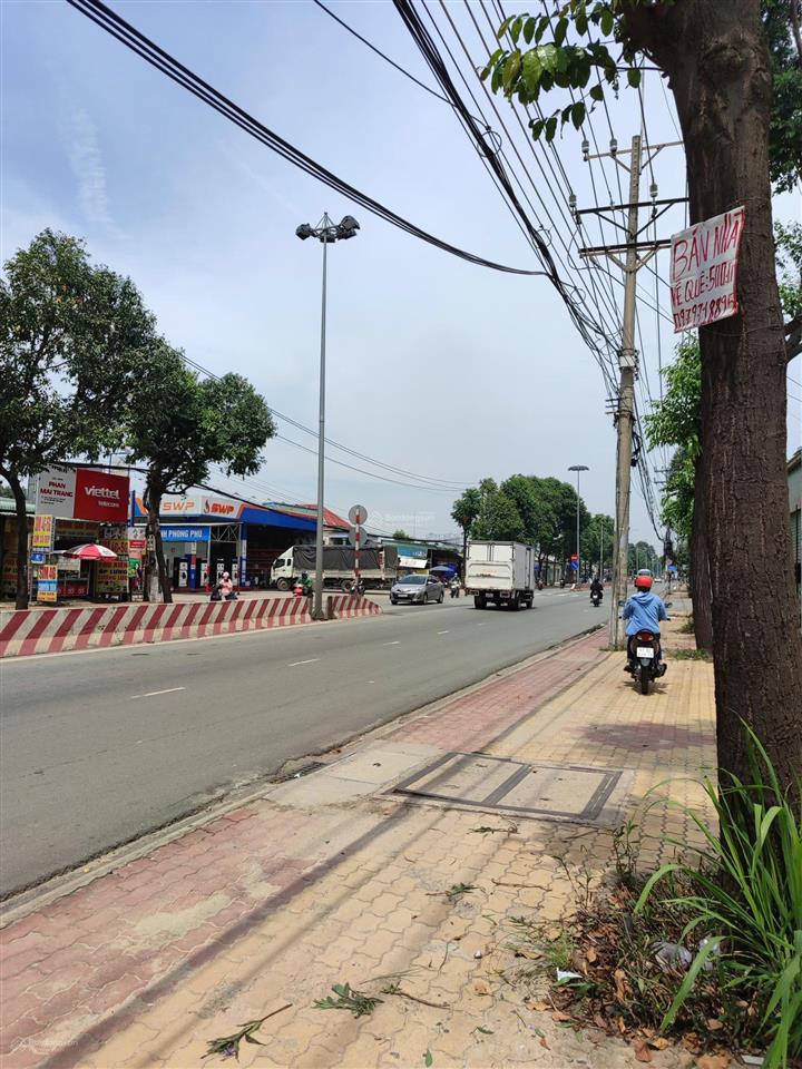 Bán đất mặt tiền đường phú lợi, đối diện xăng dầu hùng tiến