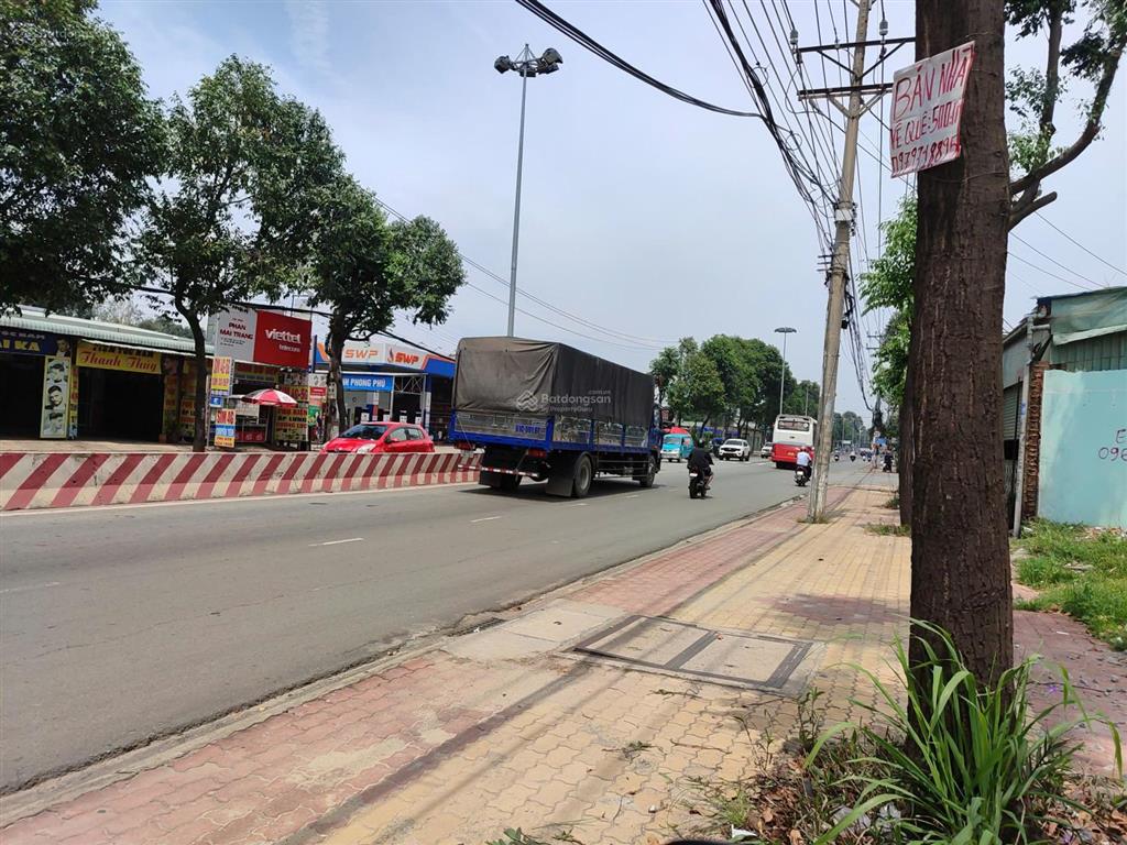 Bán đất mặt tiền đường phú lợi, đối diện xăng dầu hùng tiến