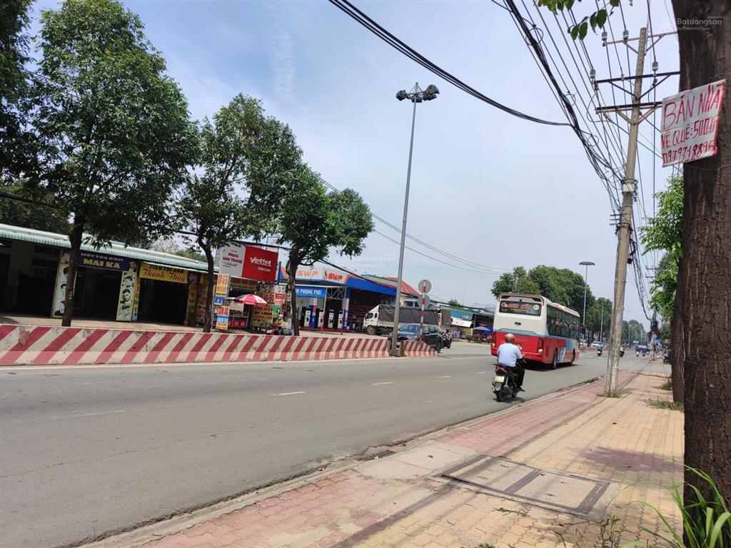 Bán đất mặt tiền đường phú lợi, đối diện xăng dầu hùng tiến