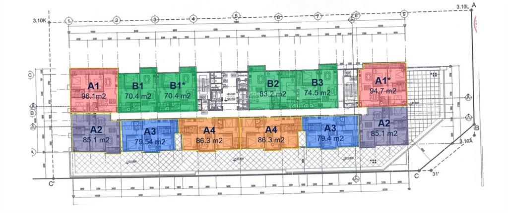 Bán căn hộ 3 ngủ 96m2 toà handico lvl, nội thất cơ bản, vào tên hợp đồng mua bán, có bidv cho vay