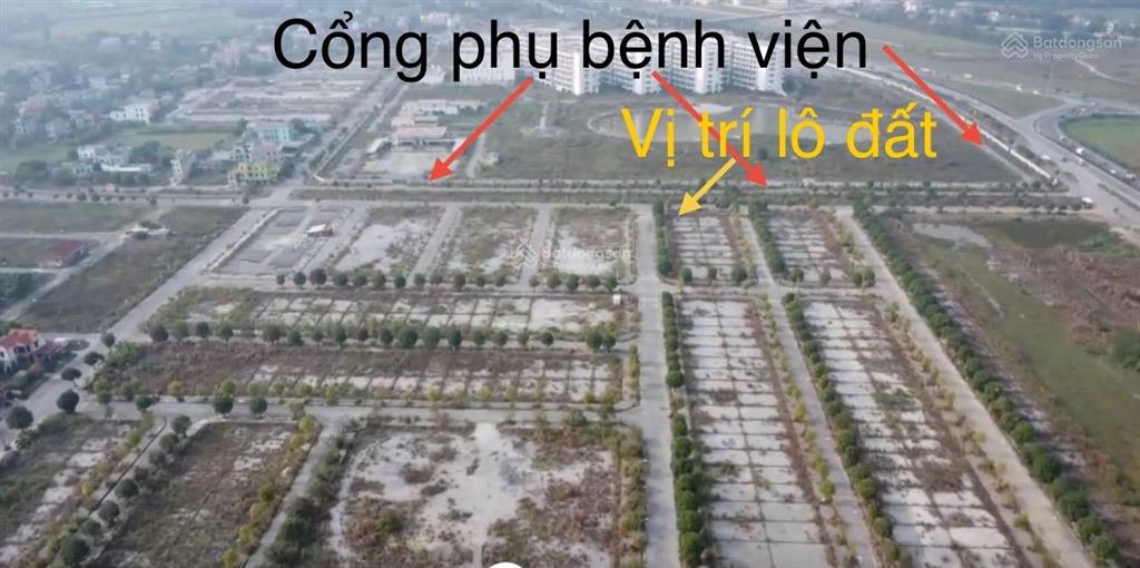 Tôi chính chủ cần bán lô đất sát luôn cổng phụ bệnh viện bạch mai 2 hà nam giá đầu tư