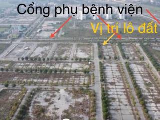 Tôi chính chủ cần bán lô đất sát luôn cổng phụ bệnh viện bạch mai 2 hà nam giá đầu tư
