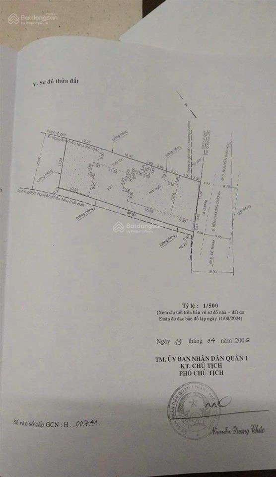 Về hà nội bán gấp mặt tiền võ văn kiệt quận 1 diện tích 20x50m nhà nát tiện xây tòa nhà giá 380 tỷ