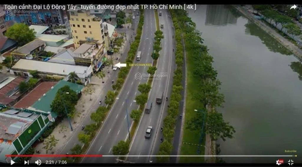 Về hà nội bán gấp mặt tiền võ văn kiệt quận 1 diện tích 20x50m nhà nát tiện xây tòa nhà giá 380 tỷ