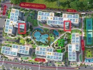 Chốt nhanh căn 2pn+ tại glory heights giá 4,2 tỷ view hồ bơi