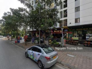 Kiot tầng 1 tòa rainbow linh đàm 85m² | mt 6m | có gác xép | đang cho thuê