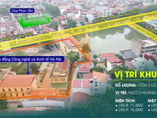 0388 660 ***  bán đất hoàng quốc việt, 33 triệu/m2, 71.5m2, view đẹp, nhiều tiện ích
