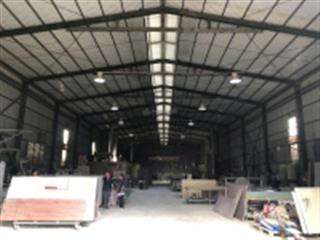 Cho thuê kho xưởng mặt đường tl 417 tại kcn cầu gáo, đan phượng,hn. dt 500m2,giá 35tr, 0963 596 ***