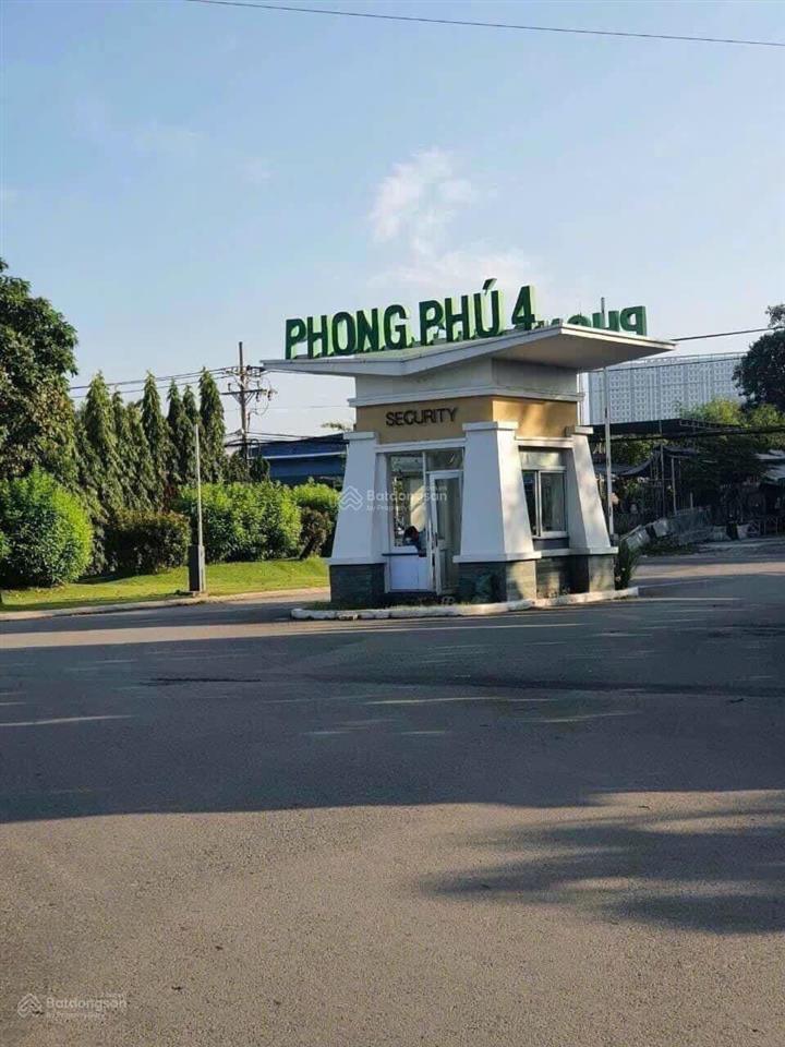 Bán đất giá chỉ 5,2 tỷ, dt 5x20m, khu dân cư phong phú 4  khang điền