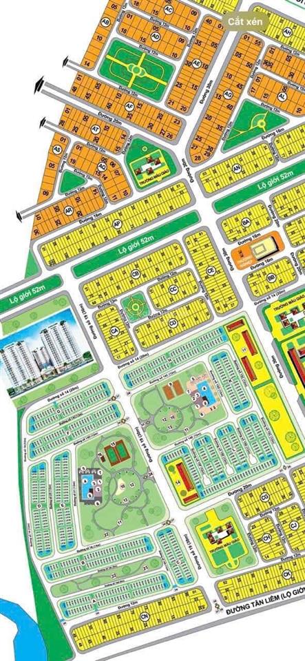 Bán đất nền mặt tiền đường 16m kdc phong phú 4  khang điền, dt 5 x 20m, giá chỉ 5.4tỷ 0967 947 ***