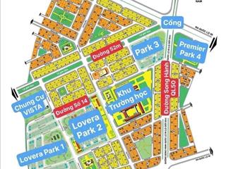 Bán đất đường 16m kdc phong phú 4  khang điền, bình chánh. dt 5 x 20m, giá 5.4 tỷ